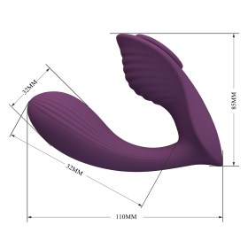 Vibrator za dvostruku stimulaciju Pretty Love Franz BW 22101HP-5